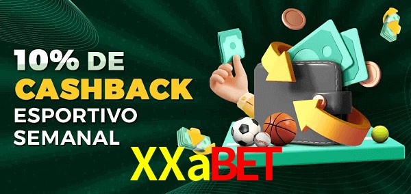 10% de bônus de cashback na XXabet