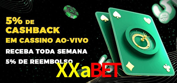 Promoções do cassino ao Vivo XXabet